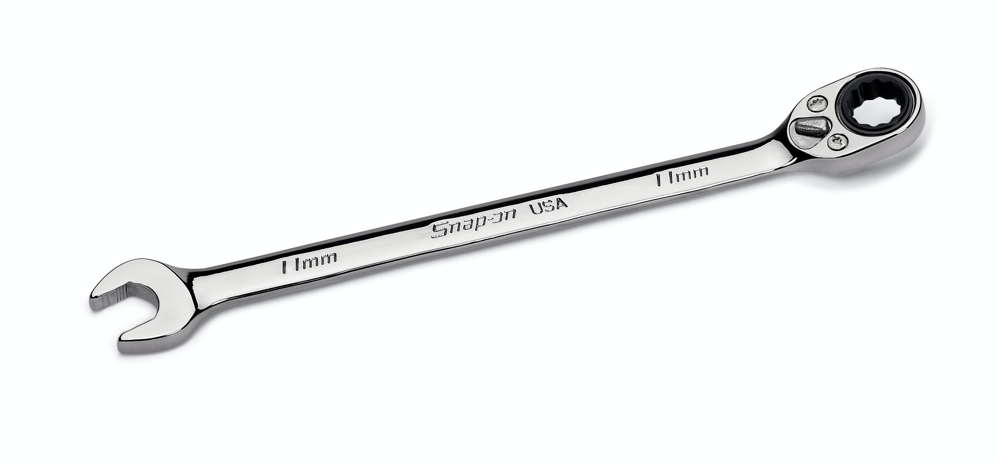 11 mm 12-Point Flank Drive® Plus Reverse Ratcheting Combination Wrench | SOXRRM11A 11 mm 12-Point Flank Drive® Plus Reverse Ratcheting Combination Wrench | SOXRRM11A